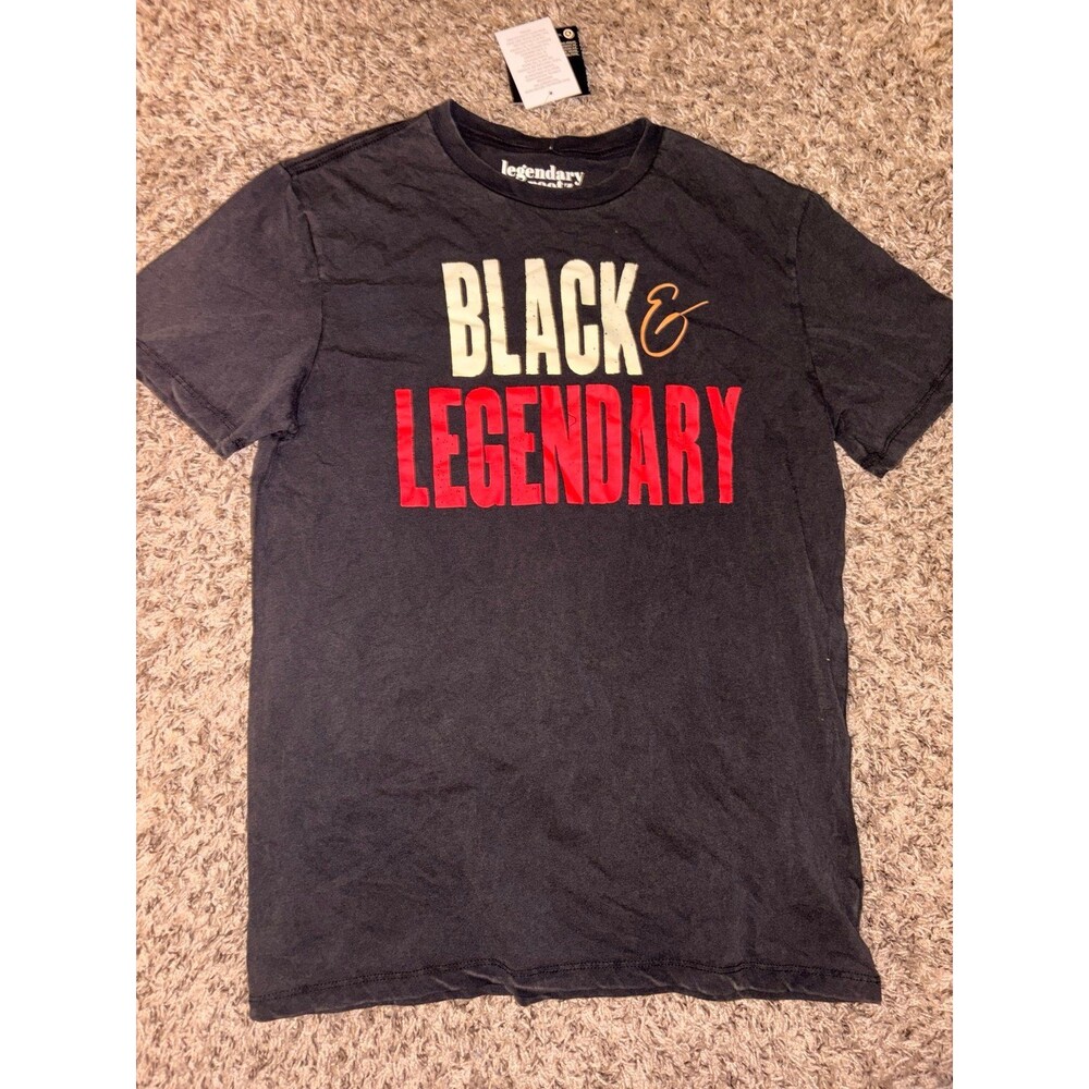 Black & Legendary Men’s Size XS T-shirt NWT‎